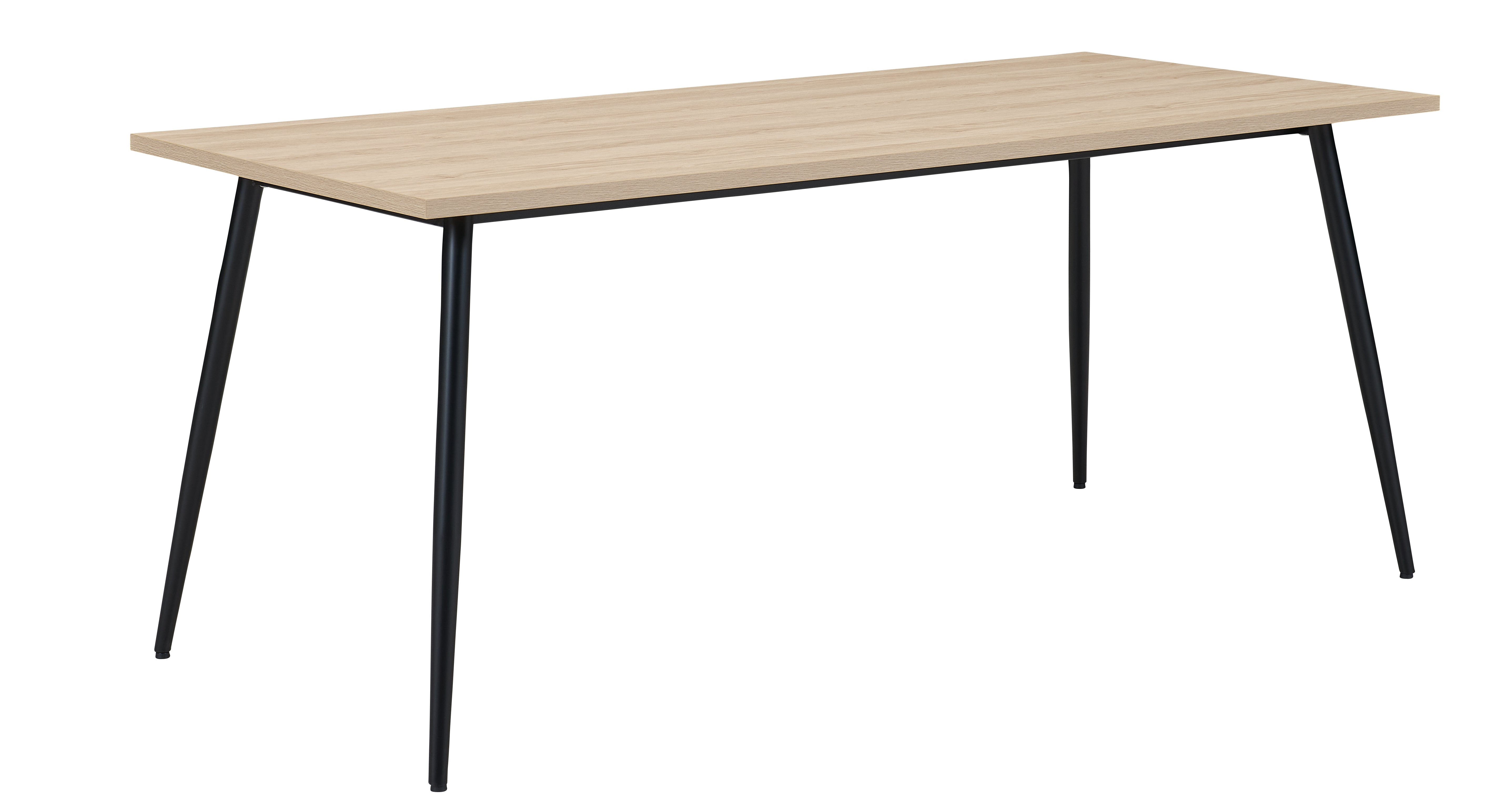 Horizon Natural Wood Rectangular Dining Table 180cm